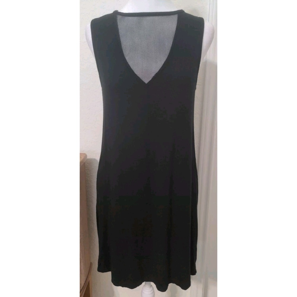Antistar Women's Simple Basic Black Sleeveless Dress.Size SP